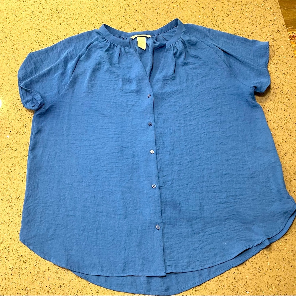 H&M SILKY TEE